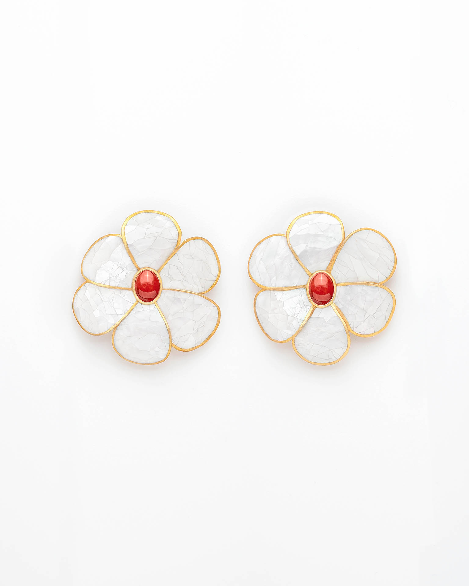 kate spade new york Flora Imitation & Freshwater Pearl Flower Statement  Earrings in Gold Tone | Bloomingdale's