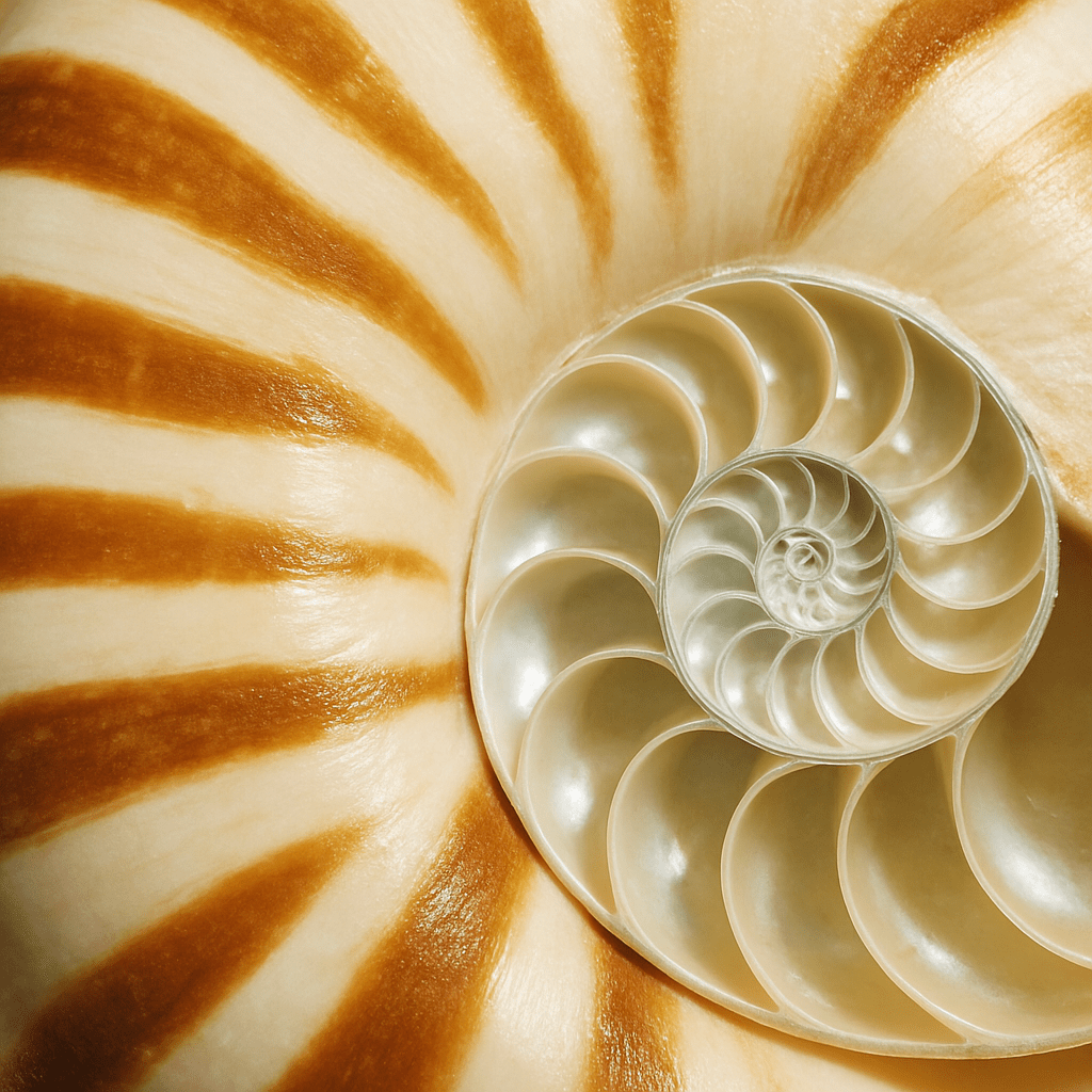 Nautilus‑Muschel