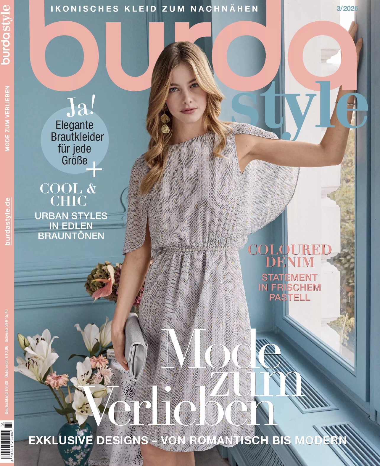 burda style cover 03/2026 – magazine cover