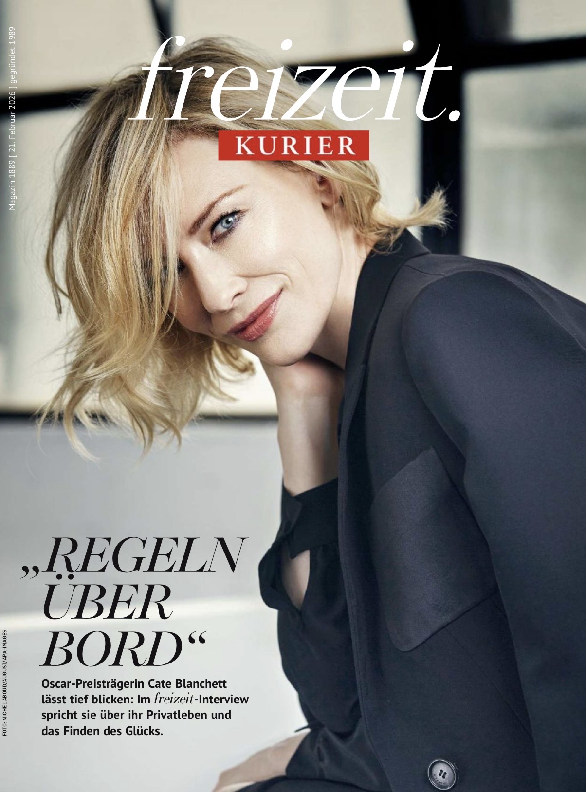 KURIER Cover – Ausgabe Österreich, 21. Februar 2026