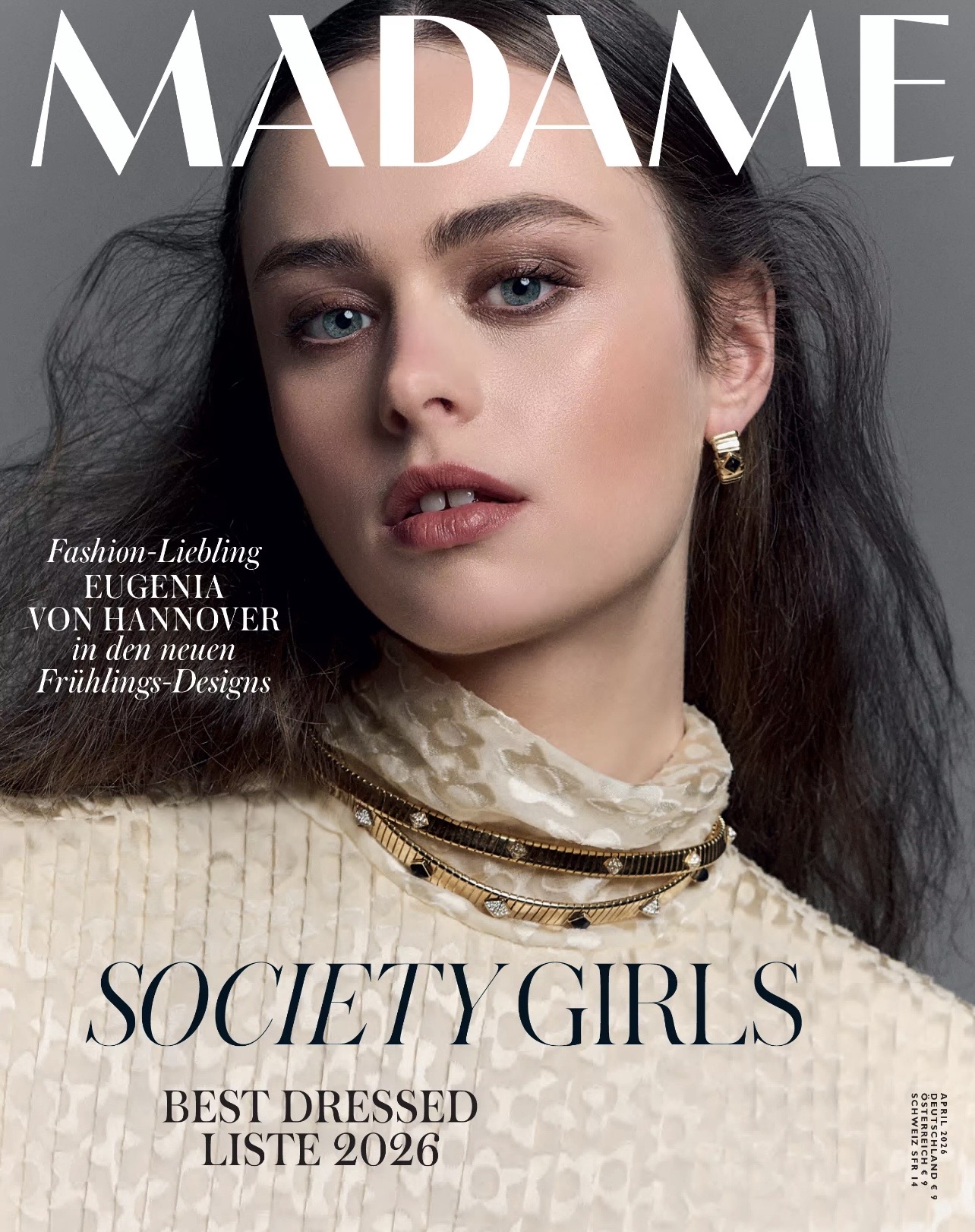 MADAME Cover April 2026 – Society Girls / Best Dressed Liste 2026