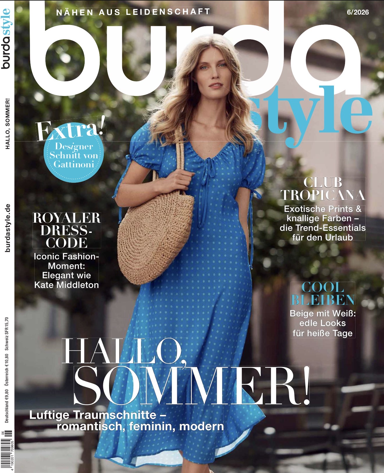 burda style cover 06/2026 – summer issue