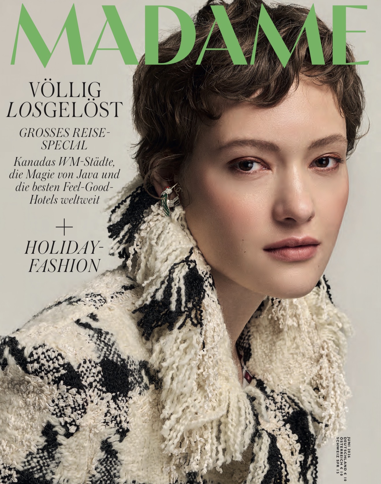 MADAME Saria earrings – holiday fashion issue