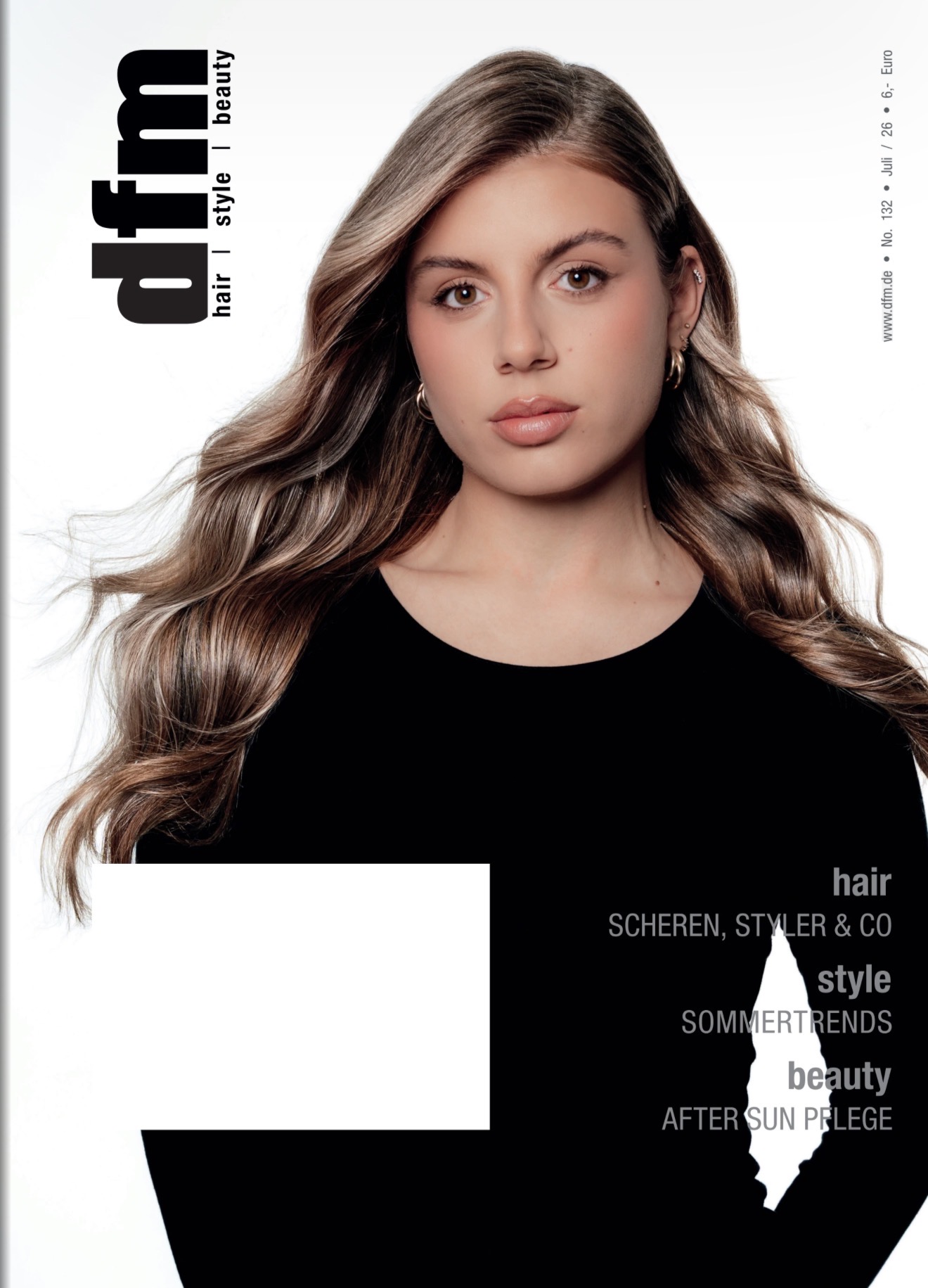 DFM Cover Juli 2026 – Beauty- und Lifestylemagazin Nr. 132