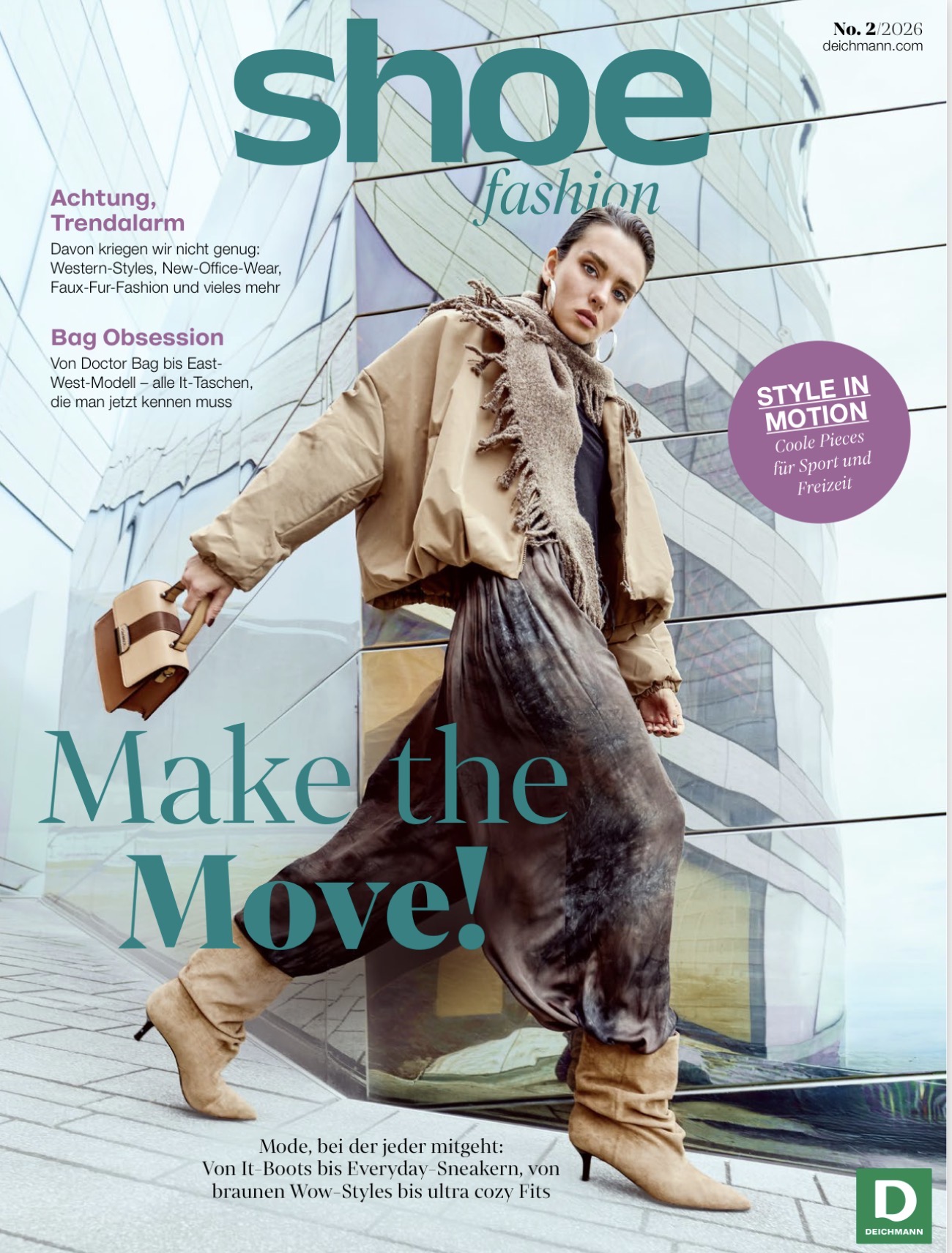 SHOE FASHION cover issue 2/2026 – Deichmann